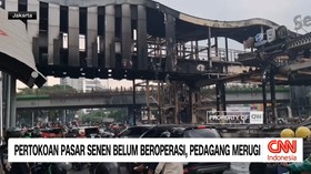 VIDEO: Pertokoan Pasar Senen Belum Beroperasi, Pedagang Merugi