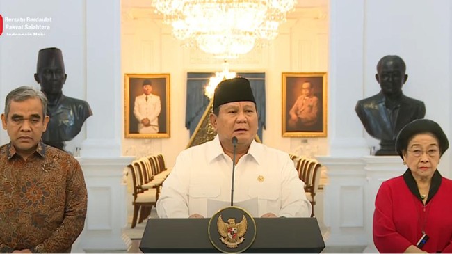 Prabowo Minta Pimpinan DPR undang Tokoh Masyarakat dan Mahasiswa Presiden Prabowo Subianto meminta pimpinan DPR RI untuk mengundang tokoh masyarakat dan mahasiswa untuk berdialog bersama.