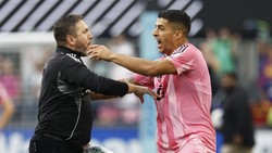 Inter Miami Kalah, Luis Suarez Ludahi Staf Pelatih Tim Lawan?