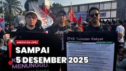 Andovi Da Lopez Suarakan Tuntutan 17+8, Kasih Pemerintah Deadline