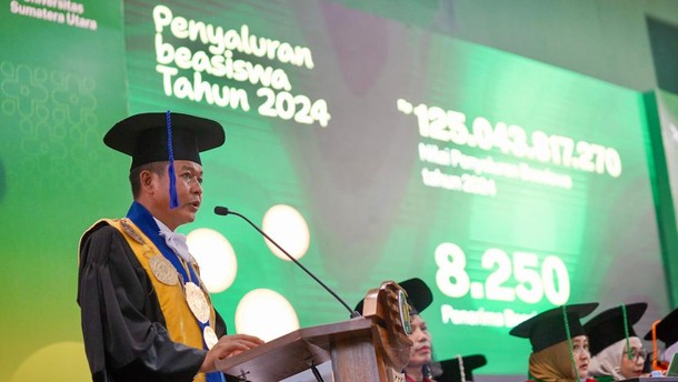 USU Jamin Tidak Ada Mahasiswa Gagal Kuliah karena UKT