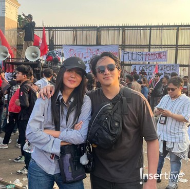 Tak Percaya Demo Anarkis, Ge Pamungkas Turun Langsung Orasi di Depan DPR