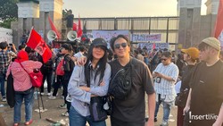 Tak Percaya Demo Anarkis, Ge Pamungkas Turun Langsung Orasi di Depan DPR