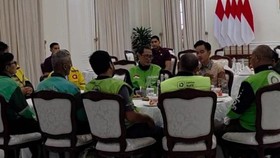 Asosiasi Ojol Tak Kenal Siapa Anggota yang Temui Gibran di Istana