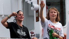 FOTO: Asa Greta Thunberg Cs Kembali Berlayar Menuju Gaza