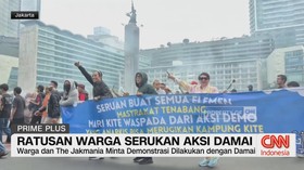 VIDEO: Ratusan Warga Serukan Aksi Damai