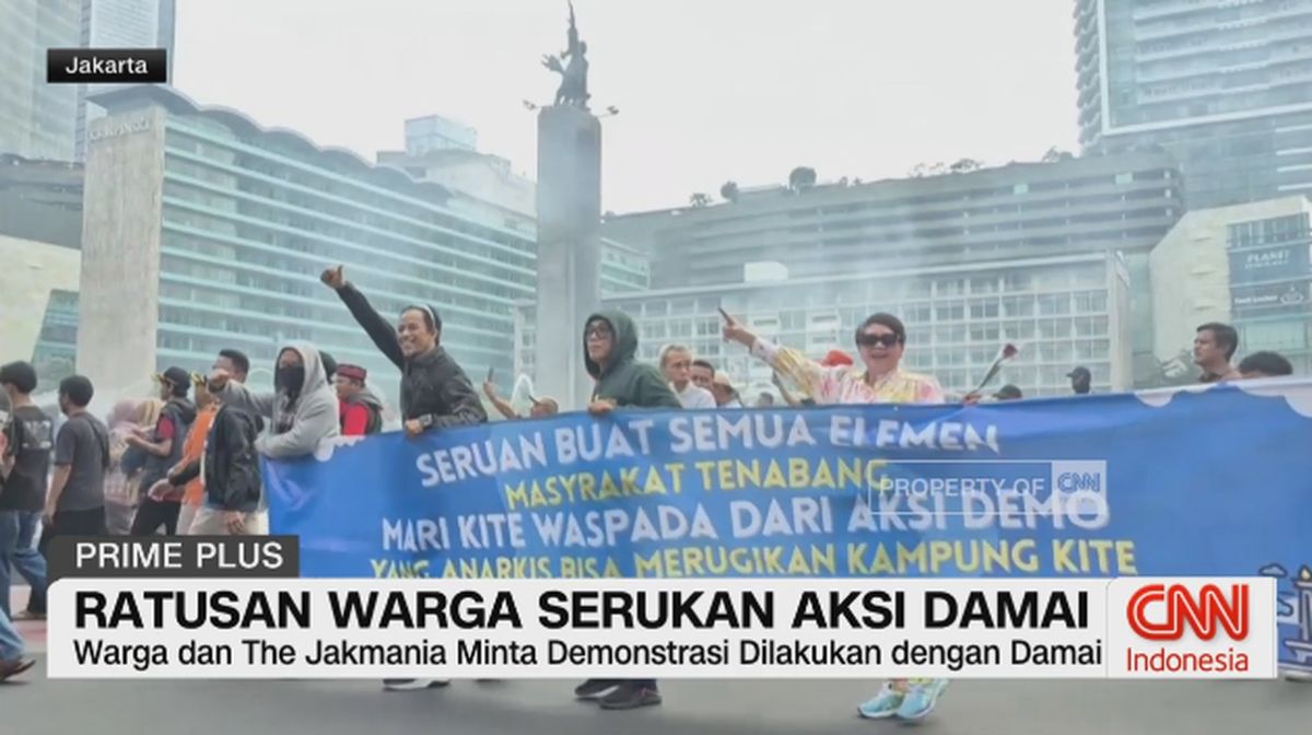 VIDEO: Ratusan Warga Serukan Aksi Damai