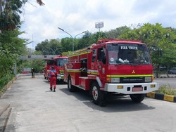 3 Damkar-5 Ambulans Siaga Jelang Aksi 1 September di Palembang