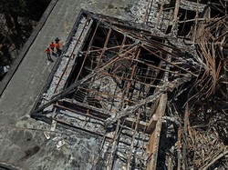 10 Tersangka Pembakar Gedung DPRD Makassar-Sulsel Ditangkap
