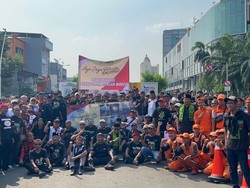 Ormas hingga Pemuda di Senen Jakpus Deklarasi Tolak Aksi Anarkis