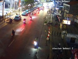 Pantauan CCTV Sejumlah Titik di Bekasi Tengah Malam Ini