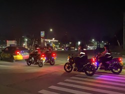 Polres Serang Patroli Skala Besar Bareng TNI-Satpol PP Jaga Kondusifitas