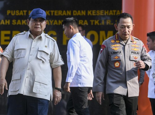 Prabowo Disebut Tengah Siapkan Keppres Tim Reformasi Polri