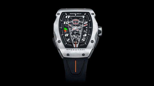 Richard Mille RM 40-01 McLaren Speedtail, jam tangan Rp11 miliar milik Sahroni, hadir dengan teknologi tourbillon dan desain eksklusif cuma 106 pcs.