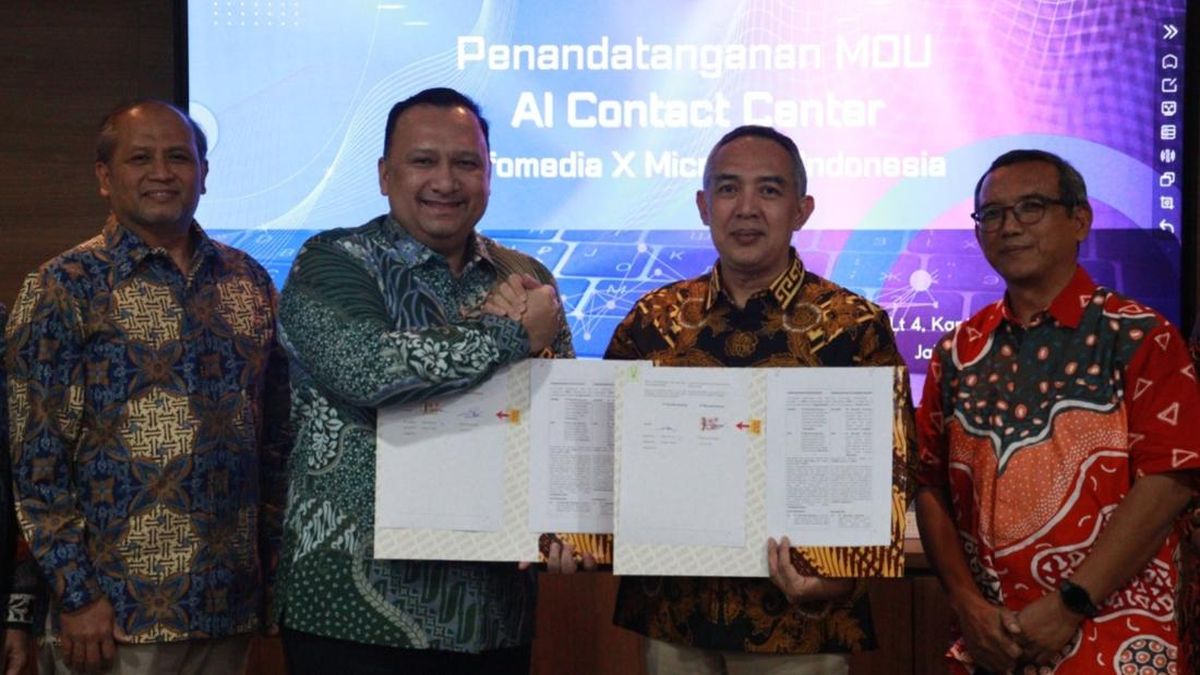 Perkuat Contact Center berbasis AI, Infomedia Gandeng Global Partner