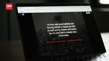 VIDEO: Aksi Solidaritas Jurnalis Serukan Perlindungan Pers di Gaza