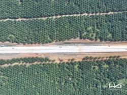 Pakai Teknologi Terkini, Begini Progres Tol Palembang-Betung Seksi 3