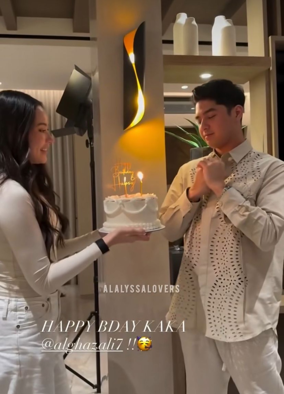 Al Ghazali dan Alyssa Daguise