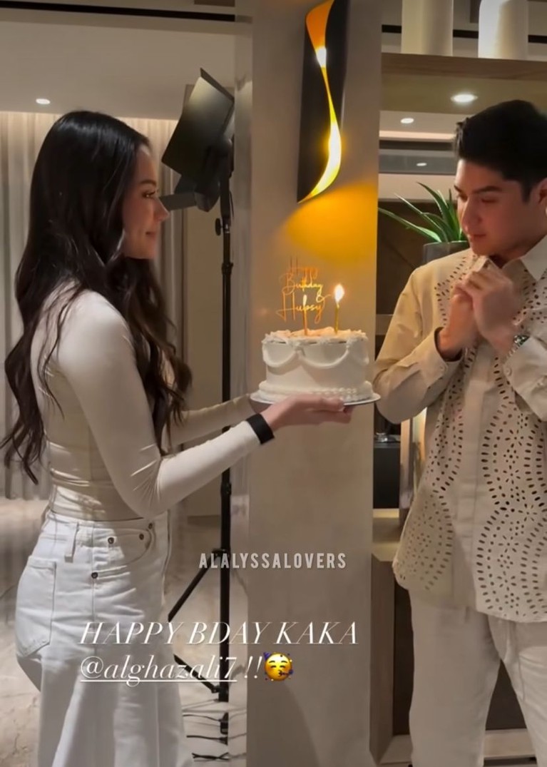 Al Ghazali dan Alyssa Daguise Al Ghazali dan Alyssa Daguise