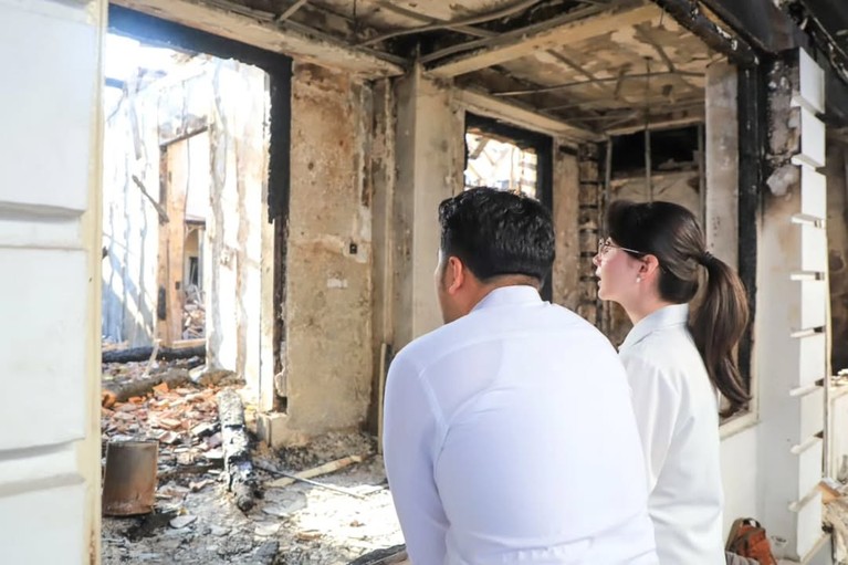 Arumi Bacshin dan Emil Dardak