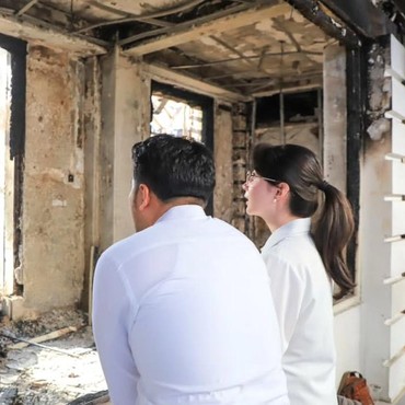 Panik Kantor Emil Dardak Dibakar Massa Demo, Arumi Bachsin: Jantung Rasa Copot