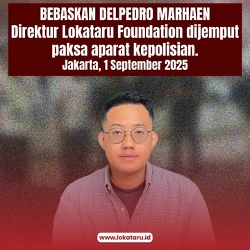 Viral di Medsos, Direktur Lokataru Foundation Delpedro Marhaen Dijemput Paksa Polisi