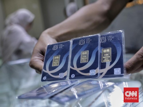 Harga Emas Makin Hancur Lebur Hari Ini, Anjlok Rp17 Ribu per Gram