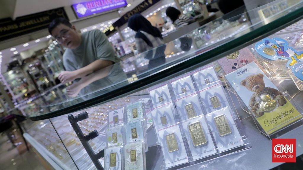 Harga Emas di Pegadaian Melonjak, UBS Hampir Tembus Rp3 Juta per Gram