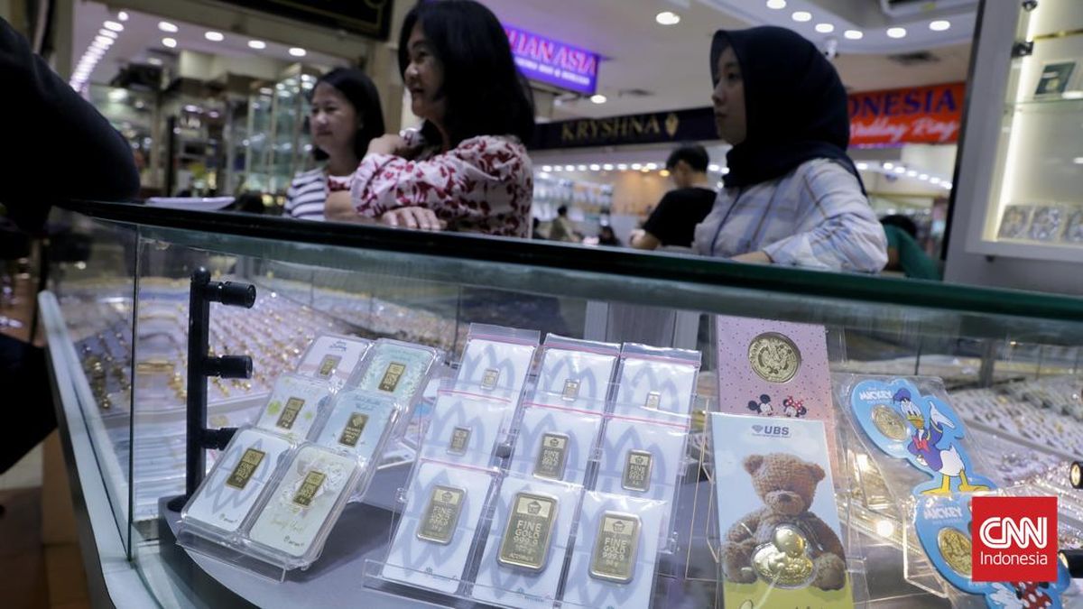 Harga Emas Naik Lagi ke Rp2,307 Juta Per Gram Hari Ini