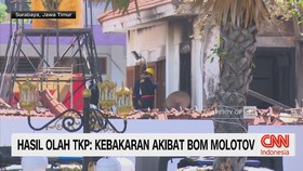 VIDEO: Hasil Olah TKP: Kebakaran Akibat Bom Molotov
