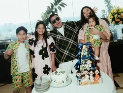 Momen Hangat Ulang Tahun Anak Judika dan Duma Riris, Dirayakan Sederhana Tapi Penuh Makna