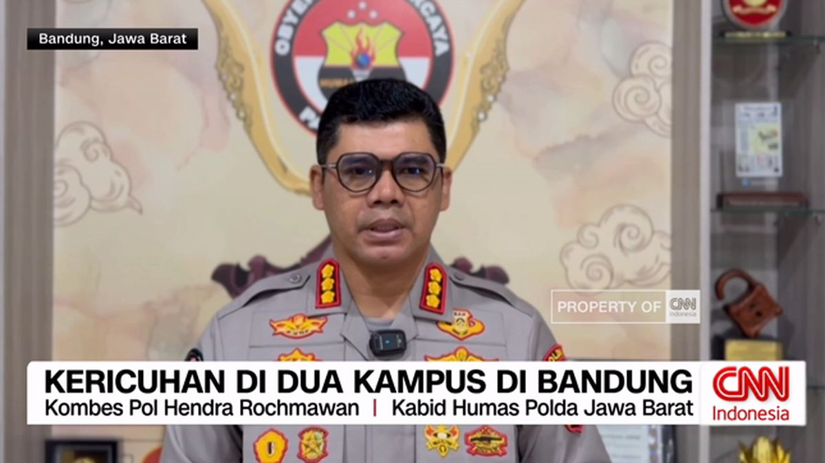 VIDEO: Penjelasan Polisi Terkait Kericuhan di Dua Kampus di Bandung