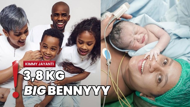 Kimmy Jayanti Melahirkan Anak Ketiga, Arti Namanya Penuh Makna