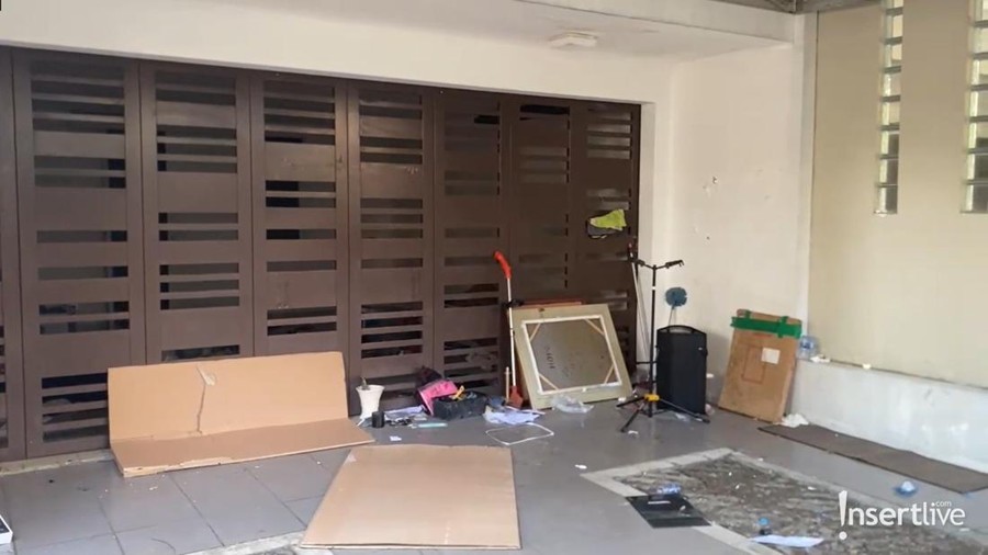 Kondisi rumah Nafa Urbach - insertlive.com Kondisi rumah Nafa Urbach