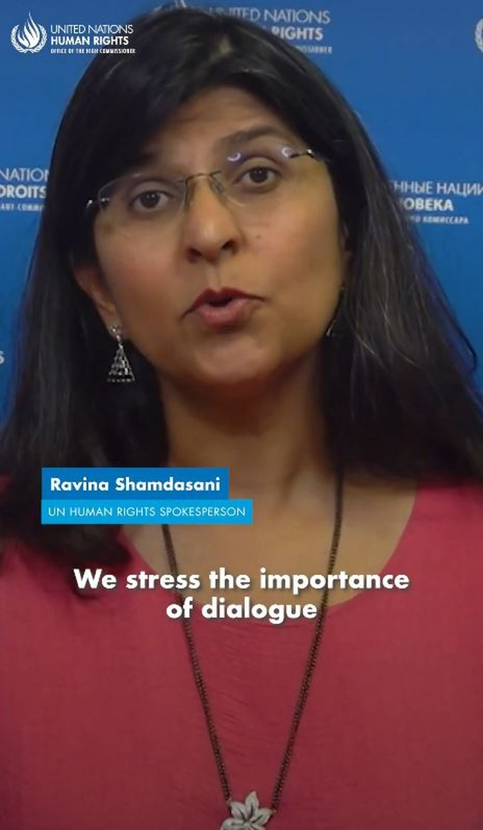 PBB buka suara terkait situasi terkini di Indonesia. Juru Bicara OHCHR Ravina Shamdasani mengatakan bahwa lembaga tersebut mendesak investigasi menyeluruh terhadap dugaan pelanggaran hukum hak asasi manusia yang terjadi dalam unjuk rasa belakangan ini di Indonesia.