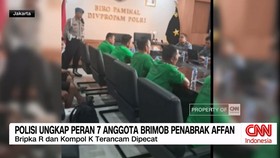 VIDEO: Polisi Ungkap Peran 7 Anggota Brimob Penabrak Affan