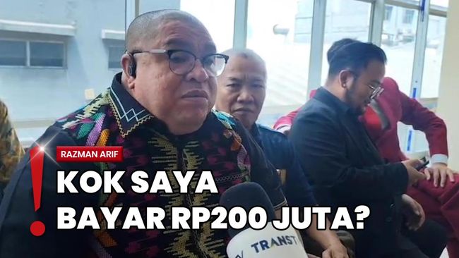 Kecewa Sidang Ditunda, Razman Arif: Ini Bukan Isu Korupsi