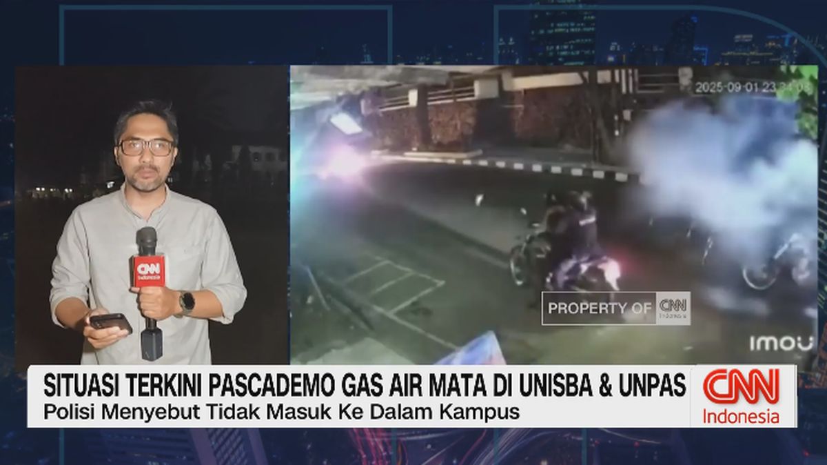 VIDEO: Situasi Terkini Pascademo Penembakan Gas Air Mata