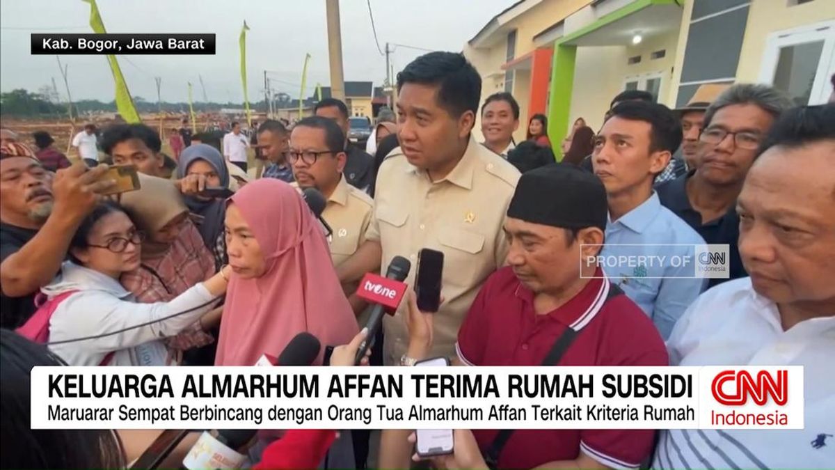 VIDEO: Keluarga Almarhum Affan Terima Rumah Subsidi