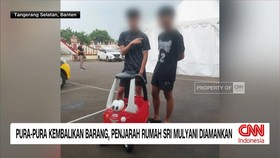 VIDEO: Pura-Pura Kembalikan, Penjarah Rumah Sri Mulyani Diamankan