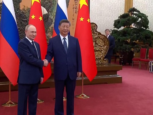 VIDEO: Momen Xi Jinping-Putin Ngeteh Bareng di China di Sela KTT SCO