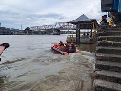 Pencarian 2 Bocah Tenggelam di Palembang Diperluas