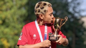 Risgunansah Jadi Pemain Terbaik Homeless World Cup 2025