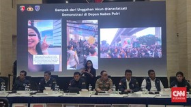 Polisi Tangkap Staf Lembaga Internasional Hasut Bakar Mabes Polri