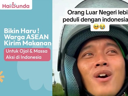 Bikin Haru! Warga ASEAN Kirim Makanan untuk Ojol & Massa Aksi di Indonesia