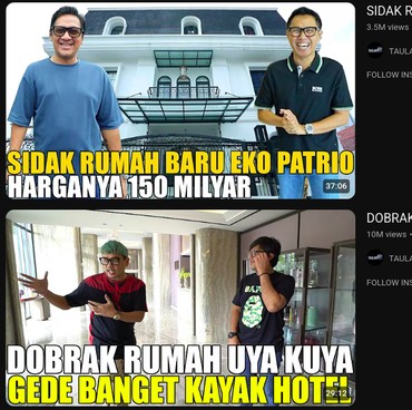 Daftar Anggota DPR yang Rumahnya Pernah Masuk Konten YouTube Andre Taulany