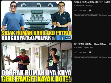 img-title Daftar Anggota DPR yang Rumahnya Pernah Masuk Konten YouTube Andre Taulany