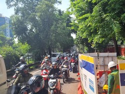 Galian Biang Macet di TB Simatupang Selesai, Jalanan Kembali Normal