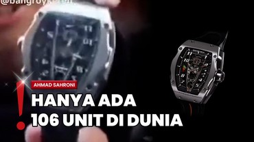 Jam Tangan Rp11 M Ahmad Sahroni Dikembalikan, Ternyata Super Langka