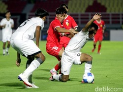 Indonesia Vs Laos di Kualifikasi Piala Asia U-23: Hokky Hampir Cetak Gol!